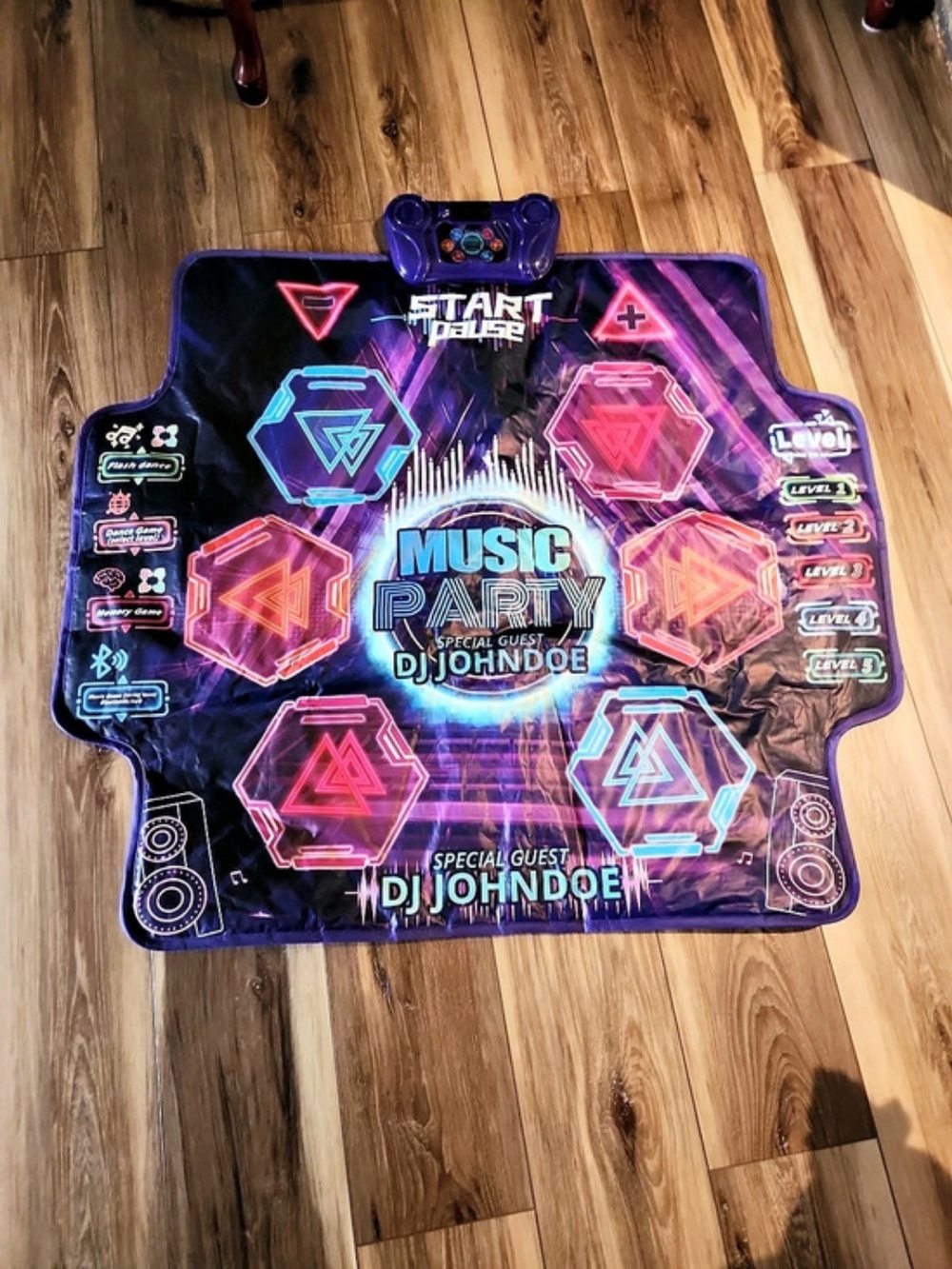 Music Party DJ JohnDoe Game Mat